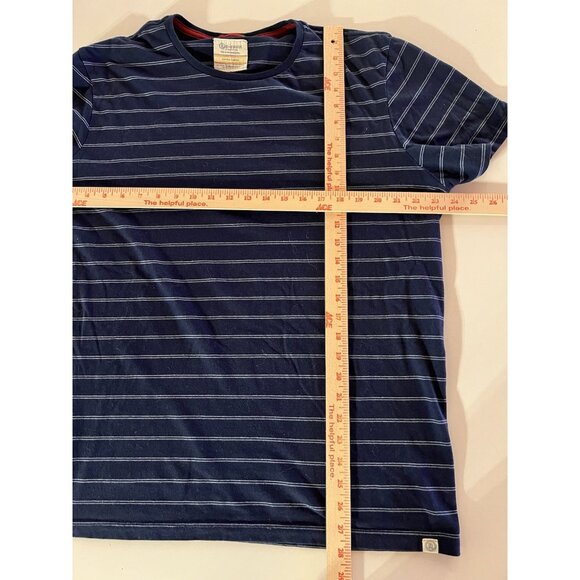 Marine Layer Re-Spun blue white striped retro tshirt XL California soft beach - Picture 6 of 9